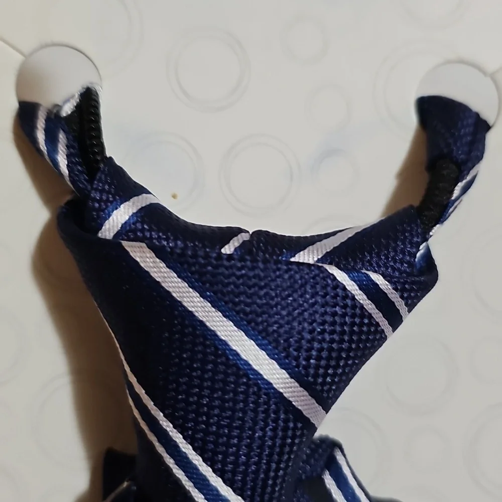 Wonder Nation Boys 2 Piece Set Zip Tie and Pocket Square Blue New